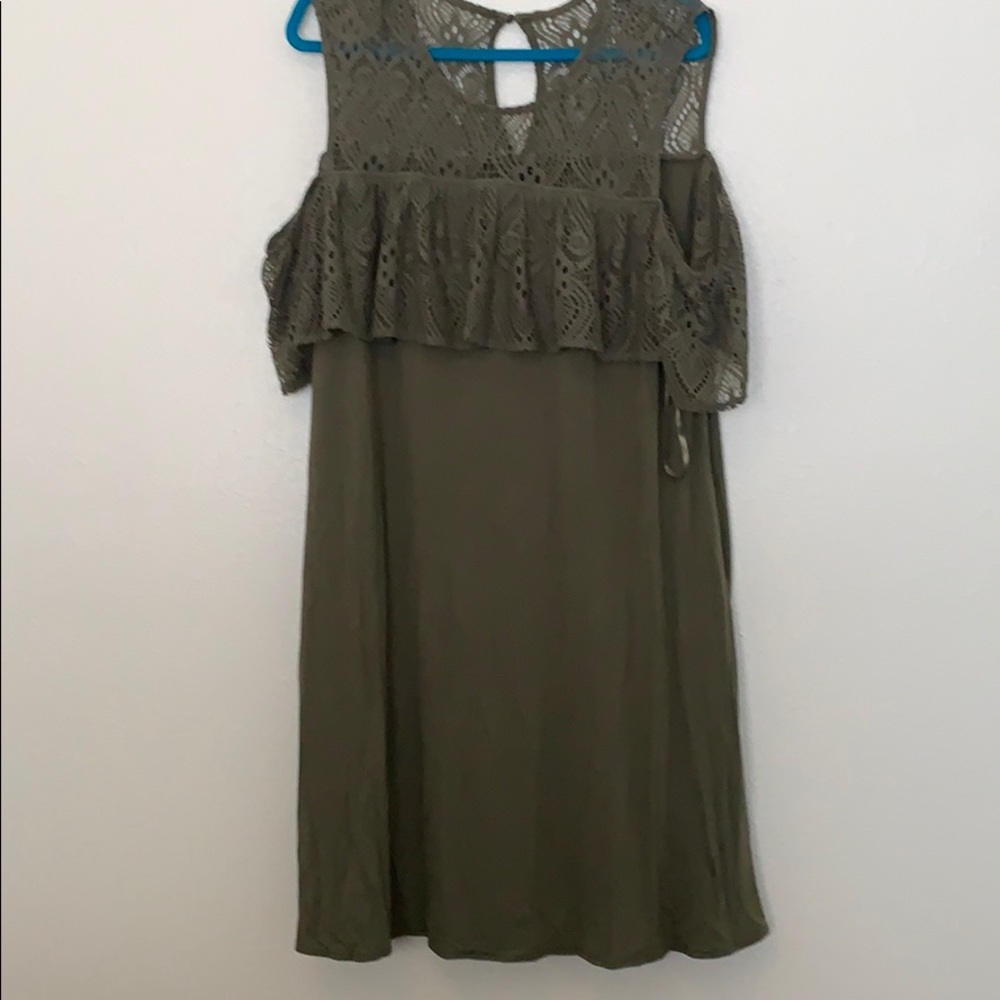Cold shoulder Dress